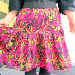 Swirly Tiered Women's Skirt